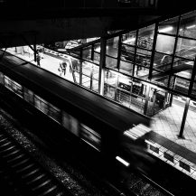 <p>The platform at Schönhauser Allee S-bahn station. </p>