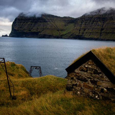 <p>A view from the village of Mikladalur.<br /></p>