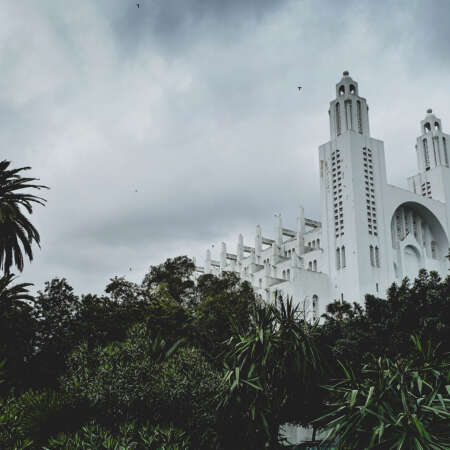 <p>The former 'cathedral' of Casablanca (technically a church), built in 1930 and only in operation until Morocco's independence in 1956. It is now a gallery and cultural centre.</p>