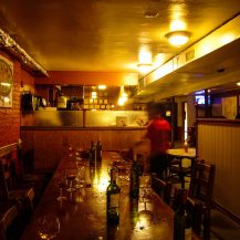 <p>The remnants of a group's good night out at La Nacional, a Spanish social club in New York.<br /></p>