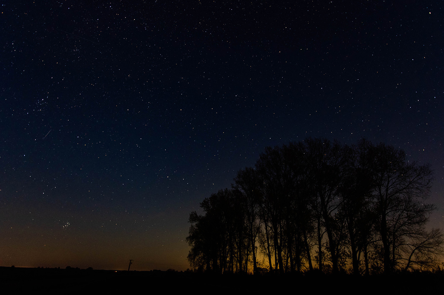 <p>The starry night near Parey.<br /></p>