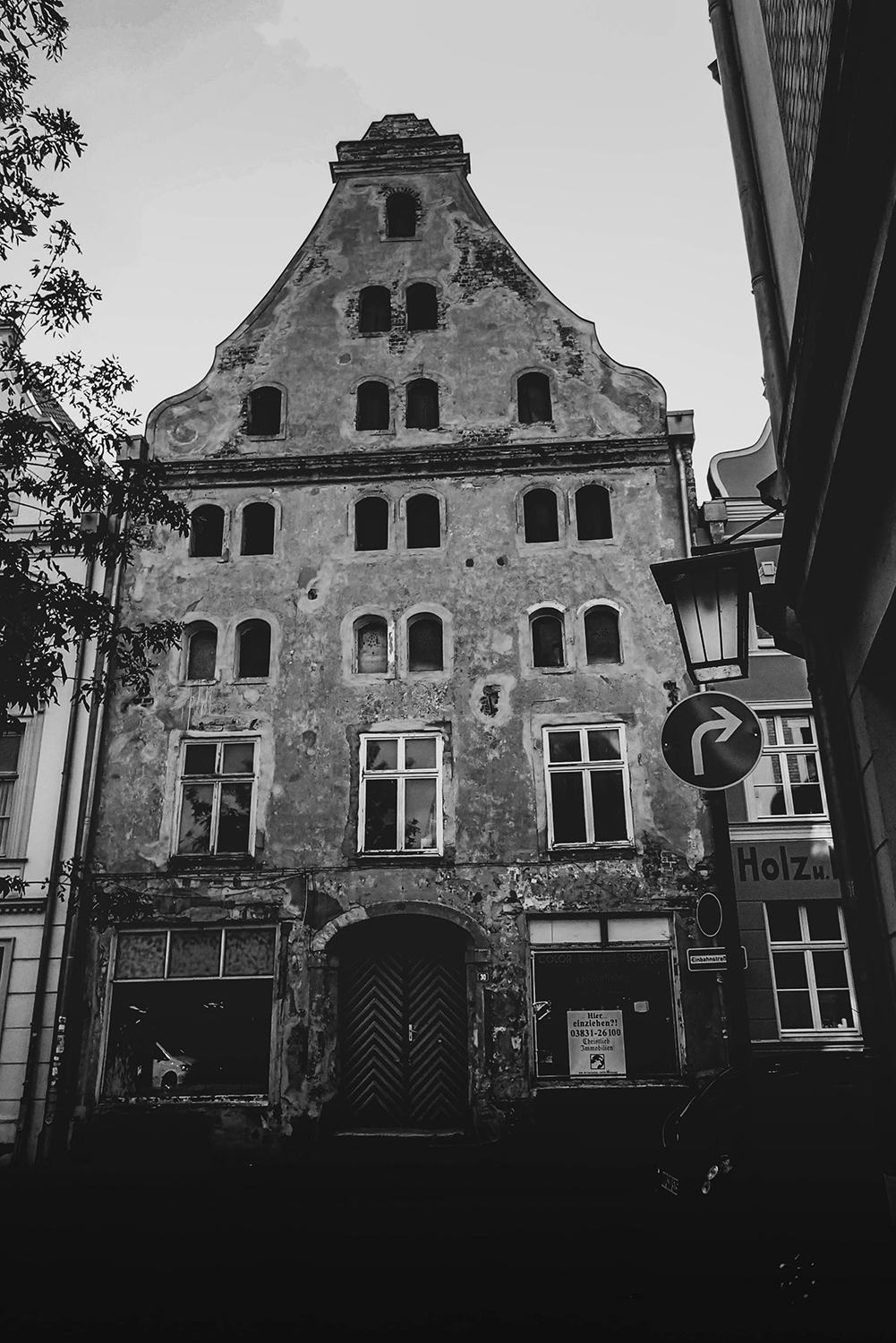 <p>A characterful old house in the Hanseatic city of Stralsund.</p>