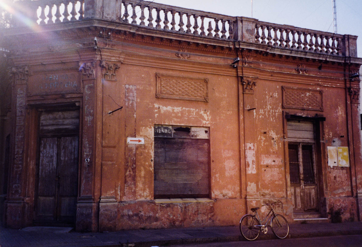 <p>A pretty corner store, no longer in use, somewhere in western Uruguay.</p>